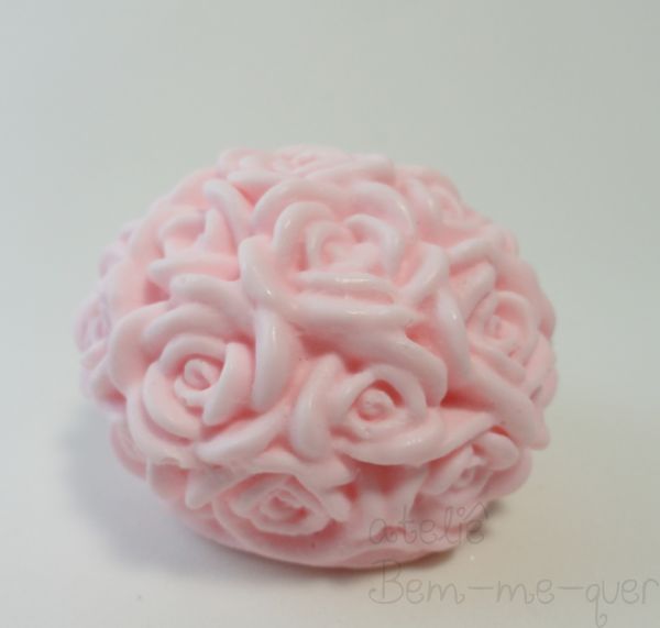Sabonete Esfera de rosa